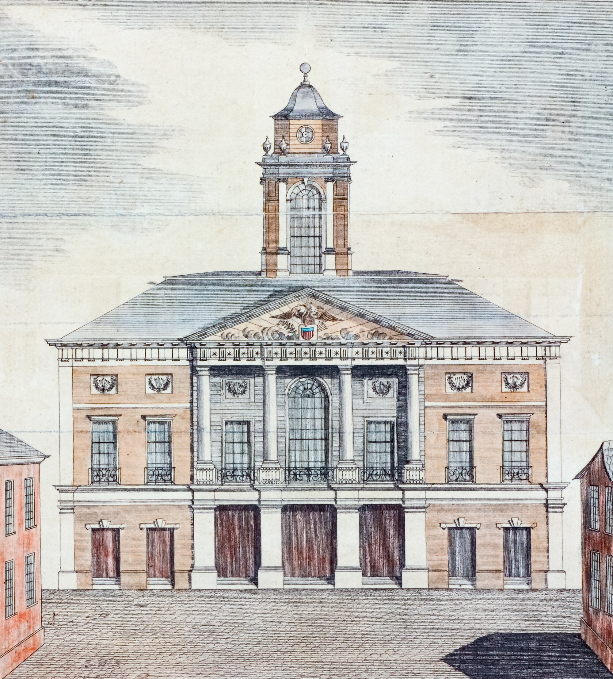 Federal Hall in 1789